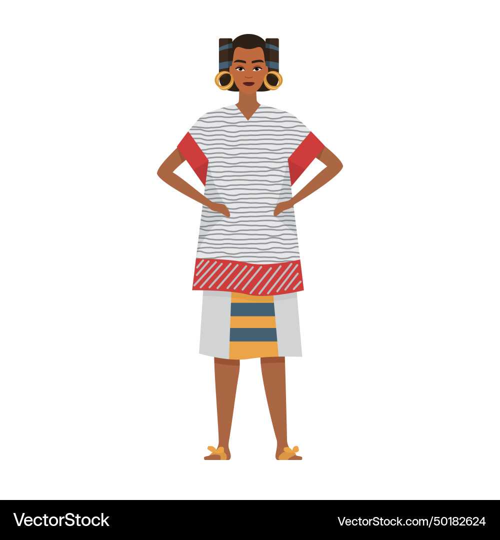 Aztec Frau des traditionellen Dorfes weiblich Aztec Frau des traditionellen Dorfes weiblich vektorbild
