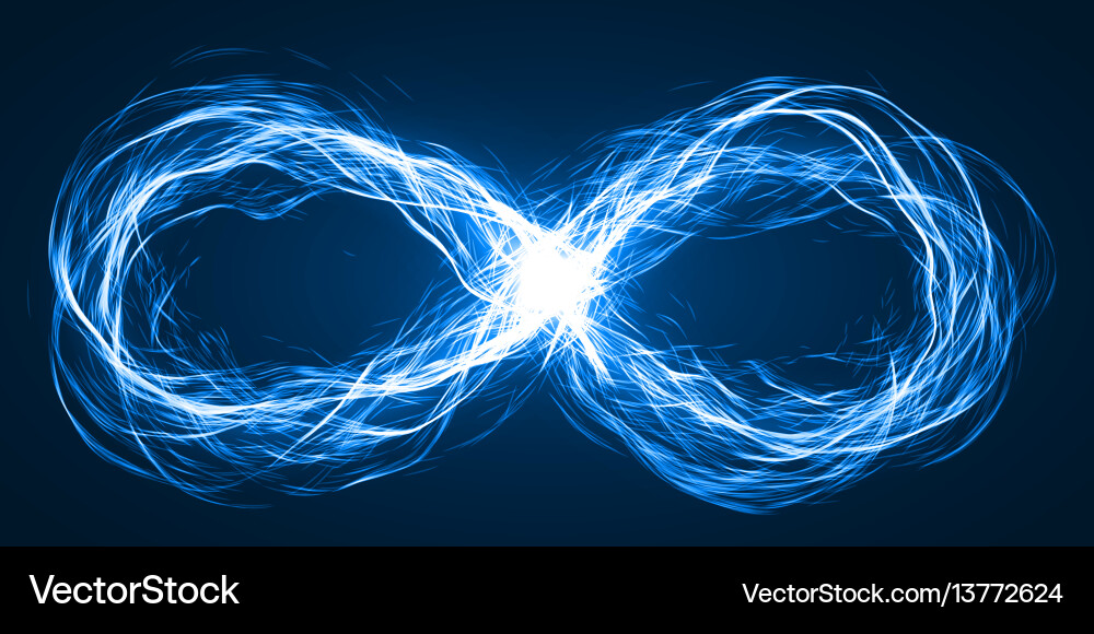 Infinite Energy Loop vector image