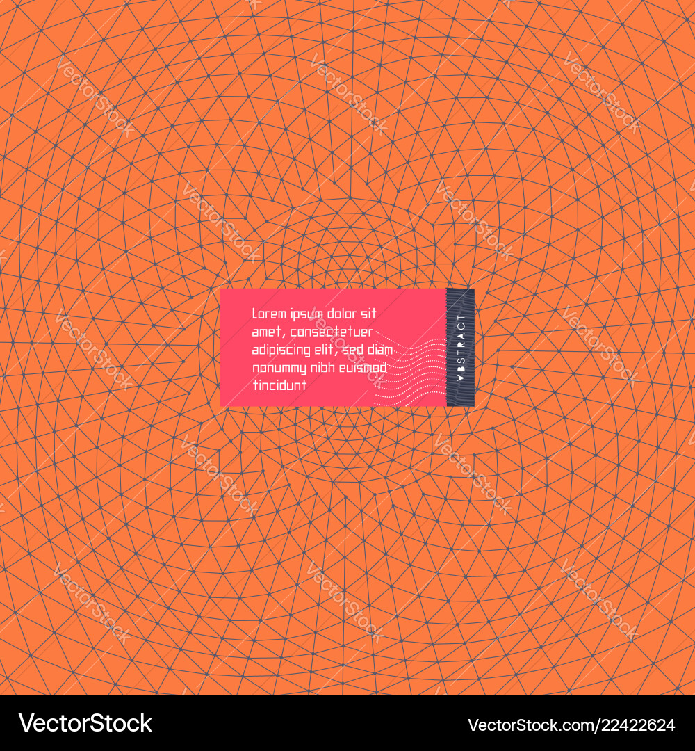 Lattice structure science or technology Lattice structure science or technology vector image