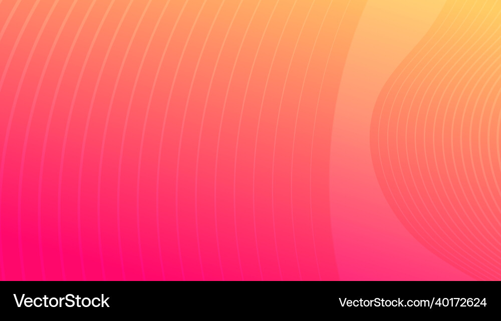 Modern colorful gradient background with wave Modern colorful gradient background with wave vector image