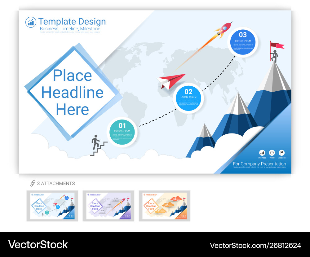 Website template set for web page design Website template set for web page design vector image