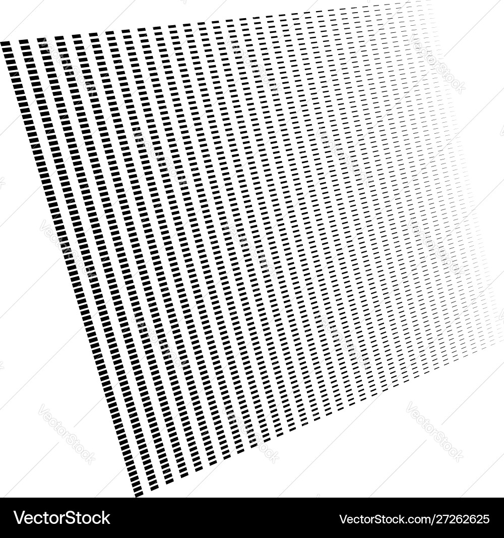 3d segmented dashed lines geometric pattern 3d segmented dashed lines geometric pattern vector image