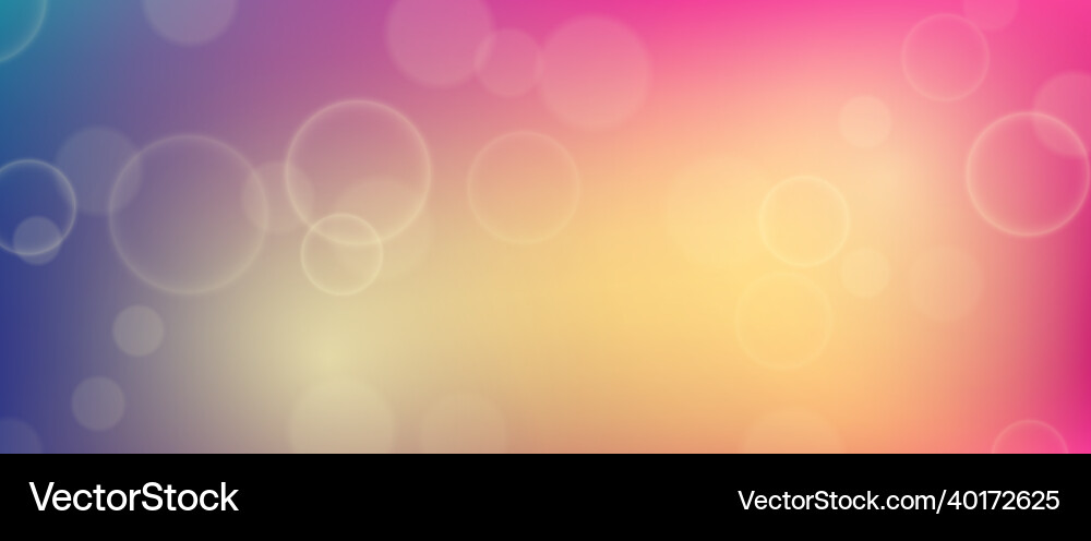 Abstract background with blur bokeh light effect Abstract background with blur bokeh light effect Vector Image