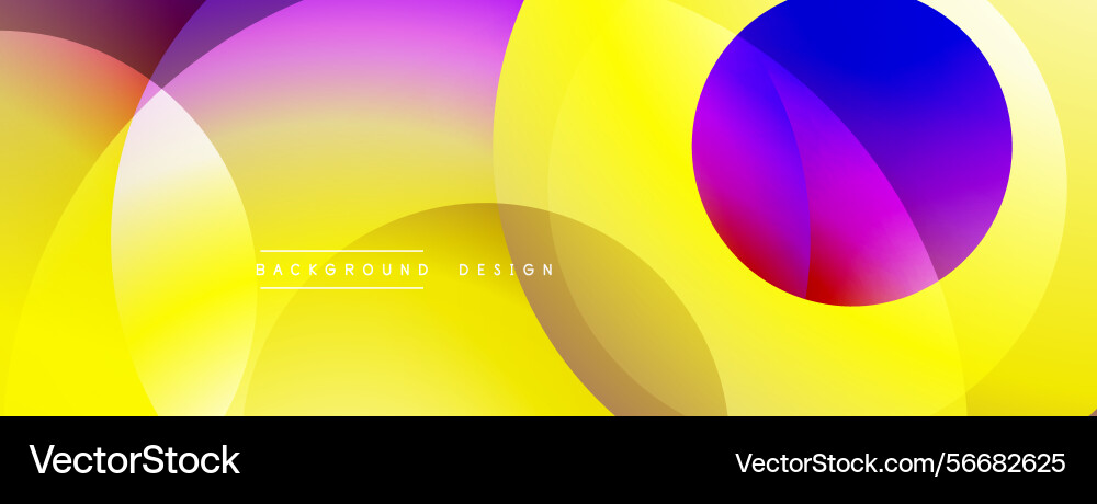 Abstract colorful background overlapping circles Abstract colorful background overlapping circles vector image
