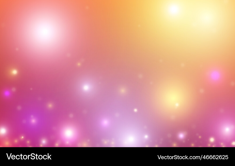 Colorful bokeh soft light abstract background Colorful bokeh soft light abstract background Vector Image