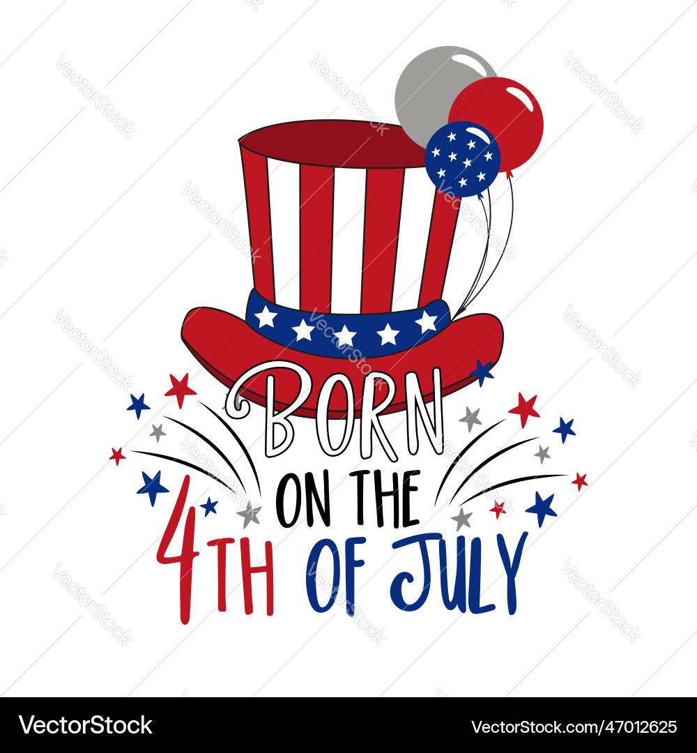 Fourth of July Celebration Vector Image