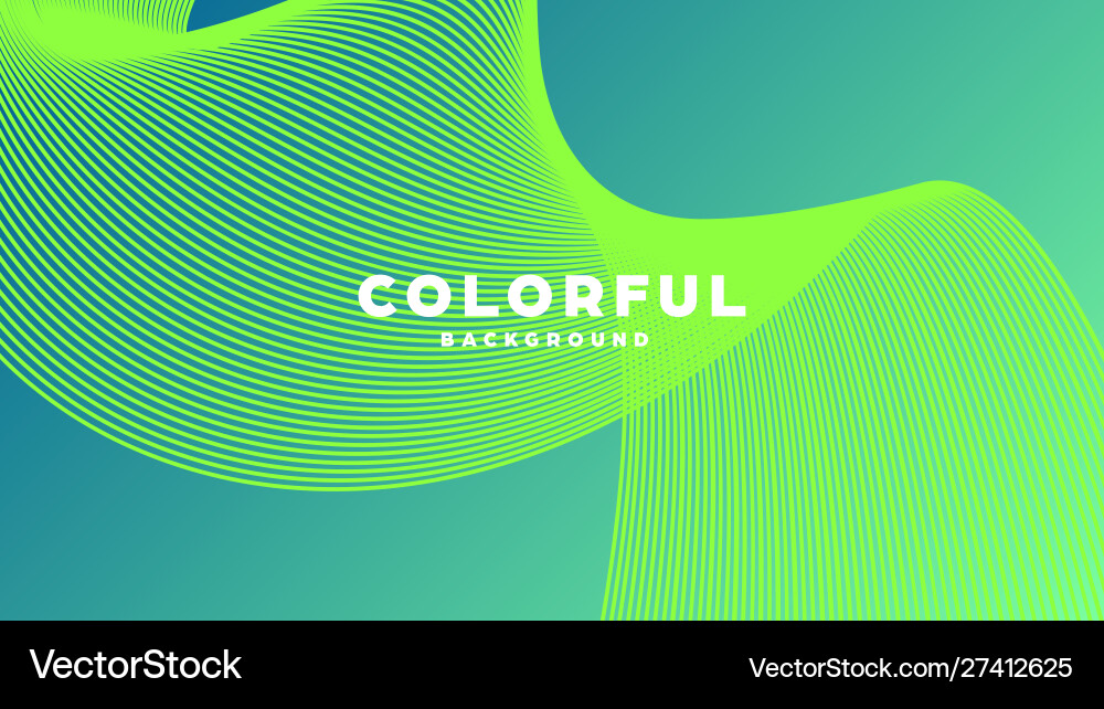 Modern minimal colorful abstract background lines vector image