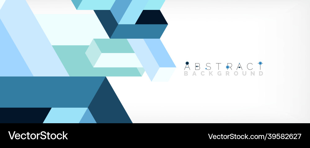 Abstract background 3d cubes cubic elements Abstract background 3d cubes cubic elements vector image