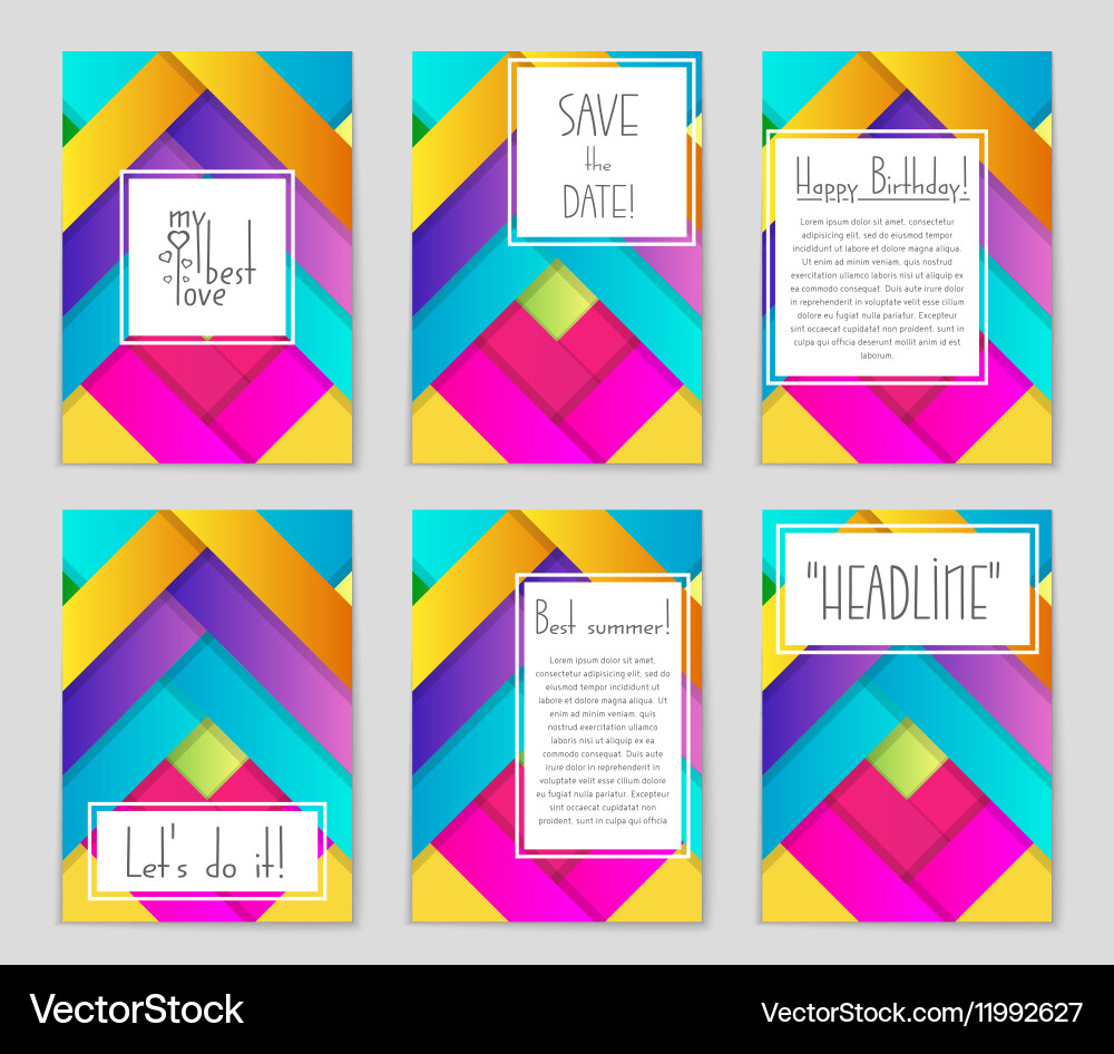 Abstract layout background for web vector image