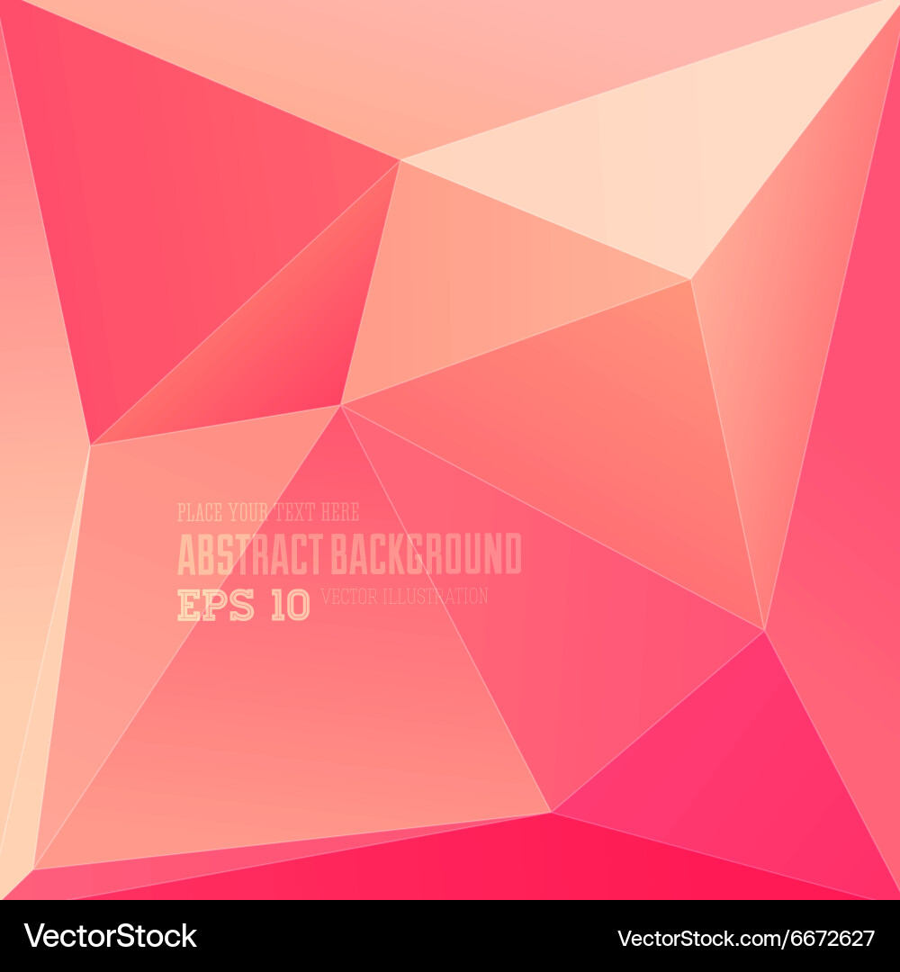 Abstract triangular background Vector Image