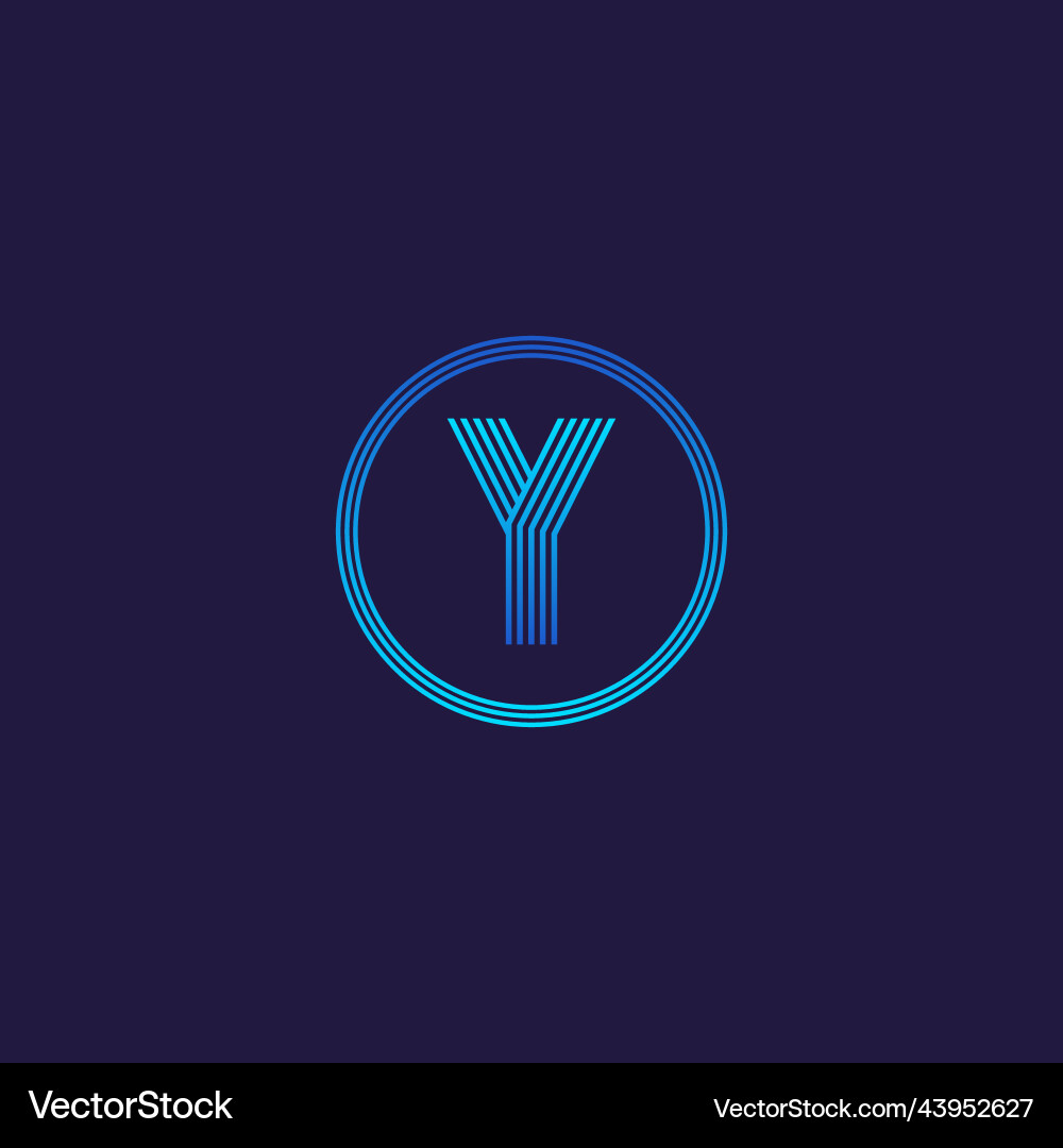 It logo letter y tech company digital It logo letter y tech company digital Vector Image