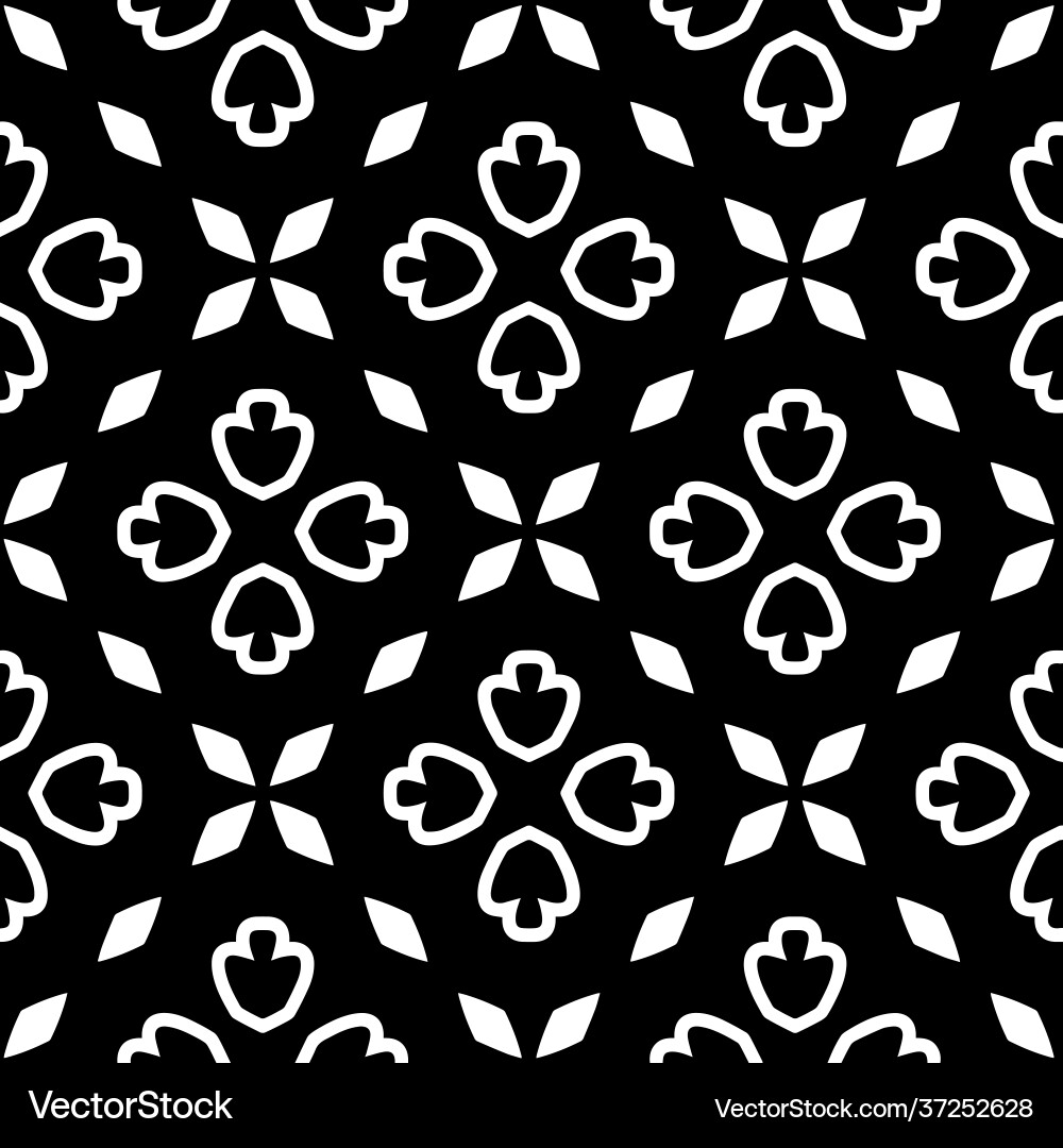 Geometric pattern with triangular elements vector image