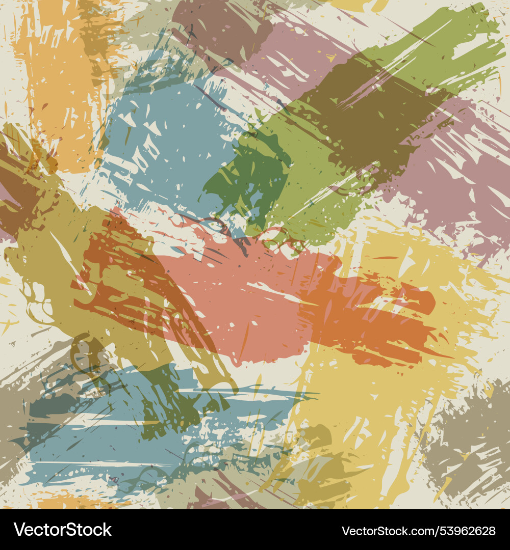 Seamless abstract background with patches vector image