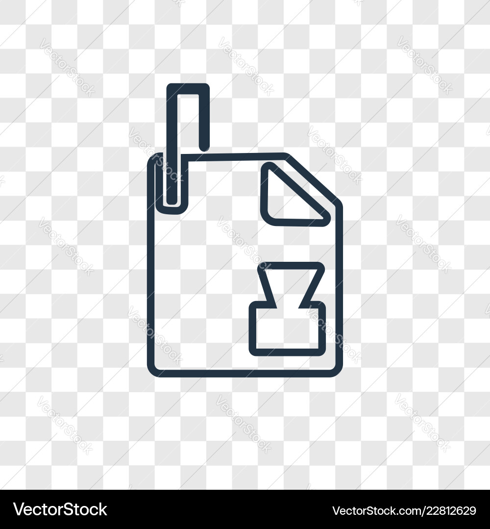 Adjust concept linear icon isolated Adjust concept linear icon isolated vector image