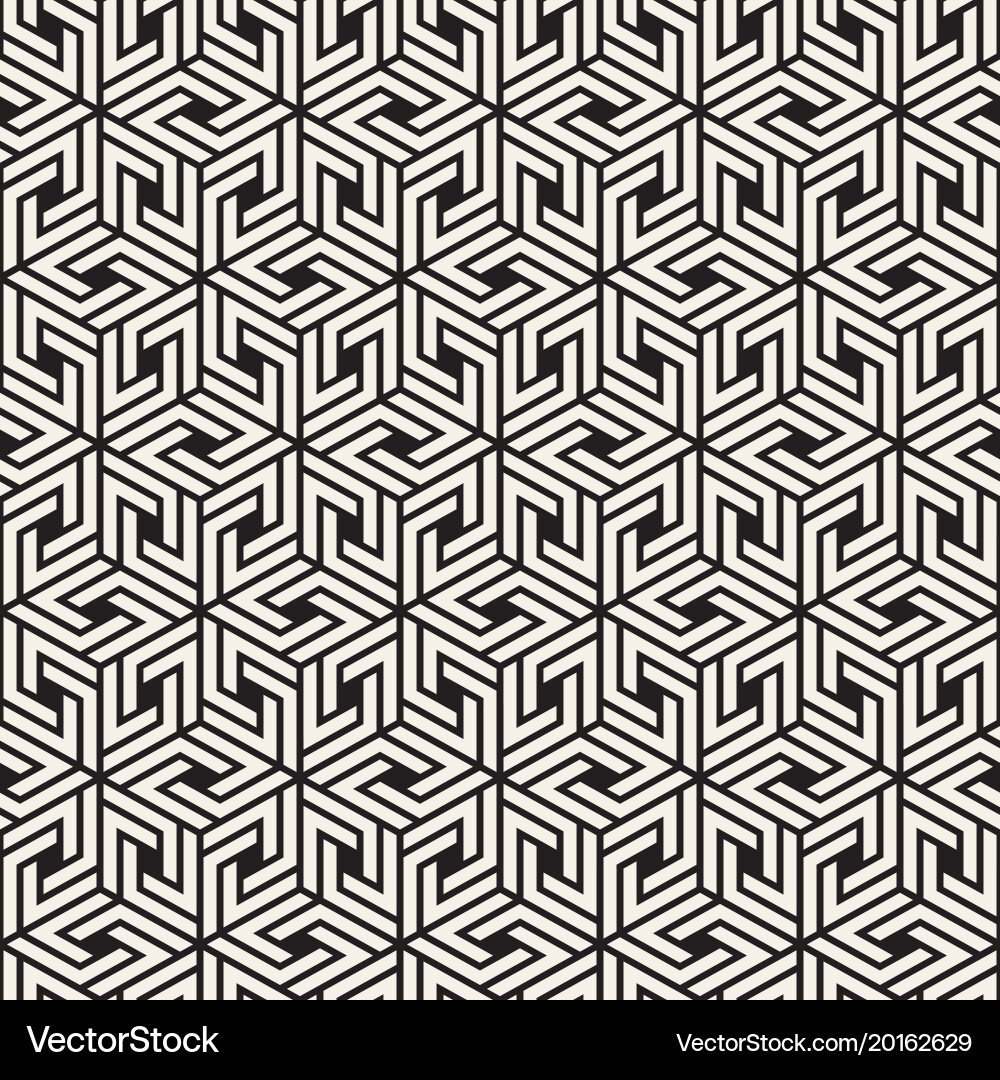Modern Geometric Lattice Pattern Vector Image