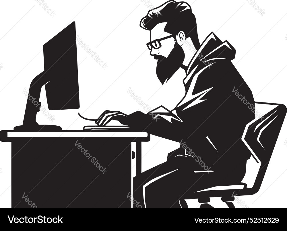 Pixel prodigy of precision data Vector Image