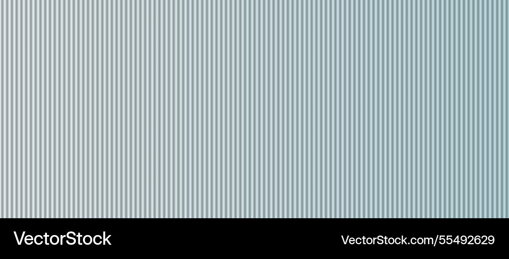 Silver Corrugated Polycarbonate Sheet Royalty Free Vector