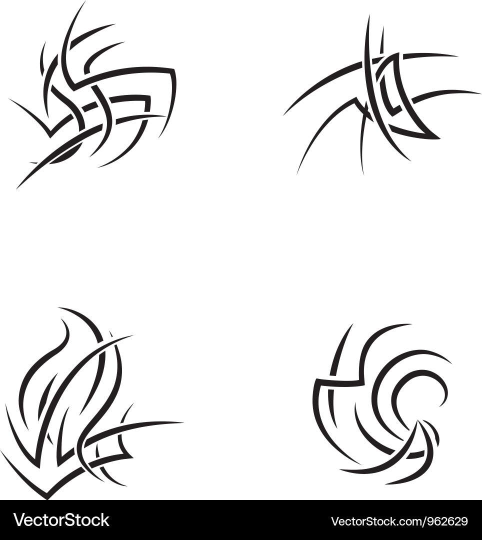 Tattoo design Vector Image