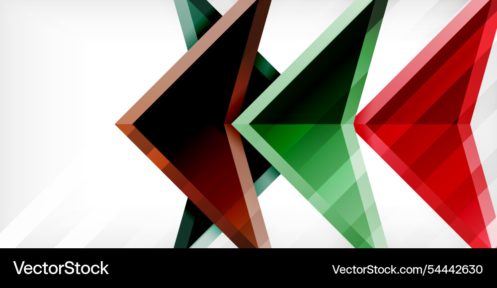 Arrows with 3d effect abstract background Arrows with 3d effect abstract background vector image