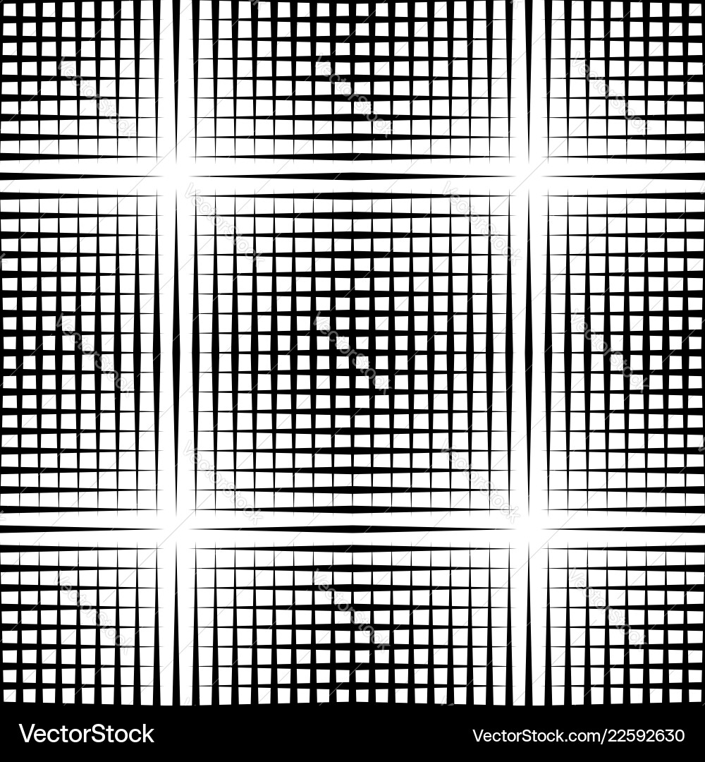 Grid mesh pattern with irregular lines Grid mesh pattern with irregular lines vector image