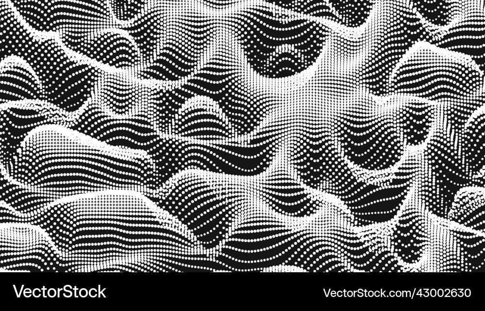 Point wave noise texture abstract dot background Point wave noise texture abstract dot background vector image