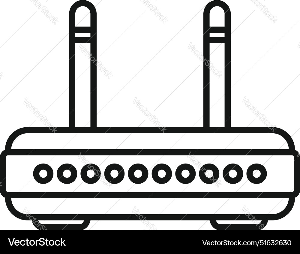 Wifi router connecting to wireless network Wifi router connecting to wireless network vector image