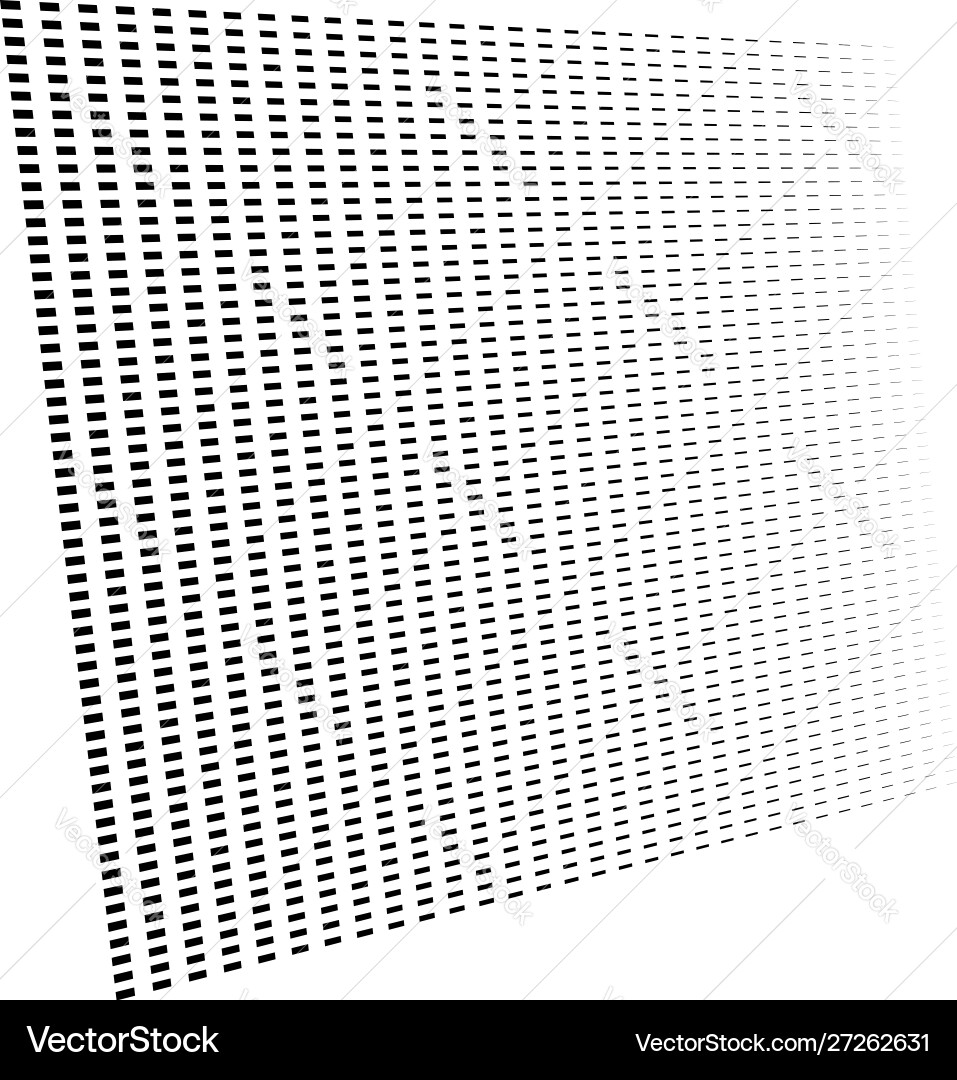 3d segmented dashed lines geometric pattern 3d segmented dashed lines geometric pattern vector image