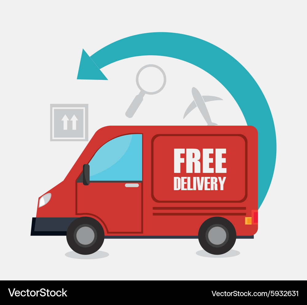 Delivery and logistics Vector Image