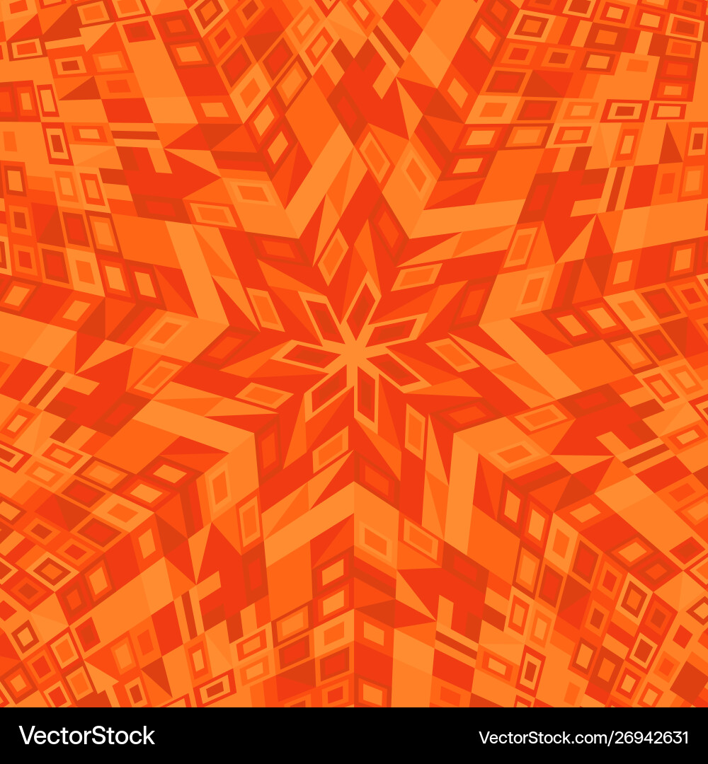 Dynamic geometrical colorful abstract round vector image