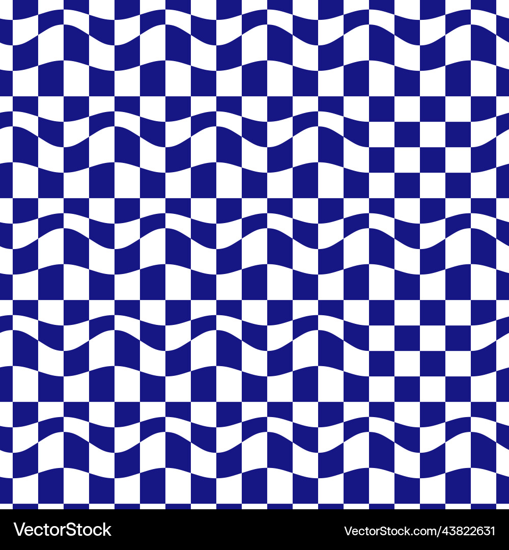 Flat design checkerboard pattern Vector Image