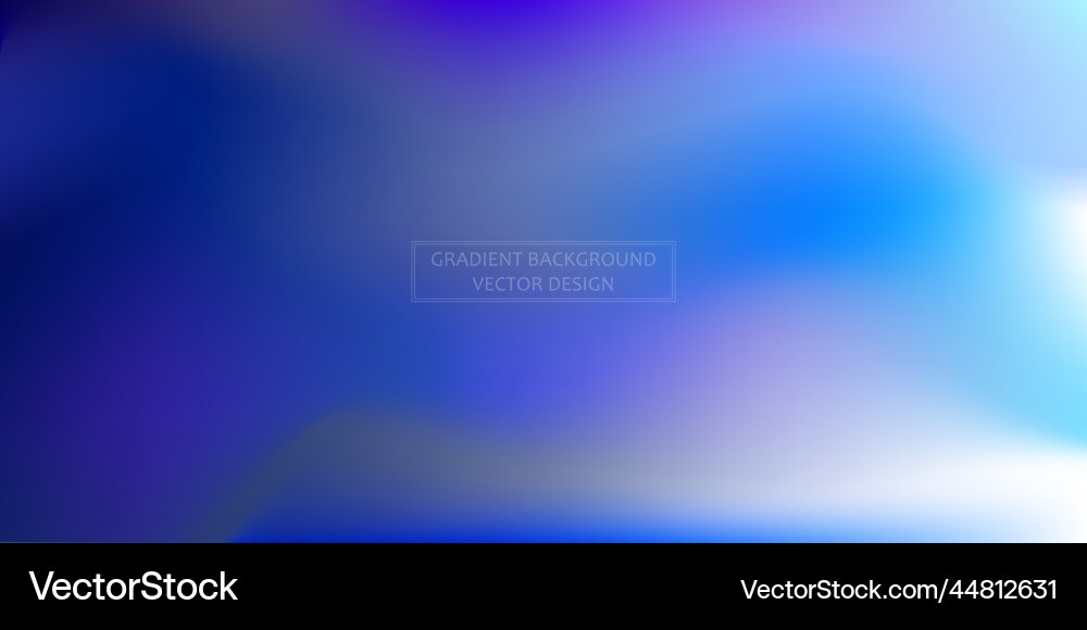 Panoramic web template multicolor gradient Panoramic web template multicolor gradient vector image