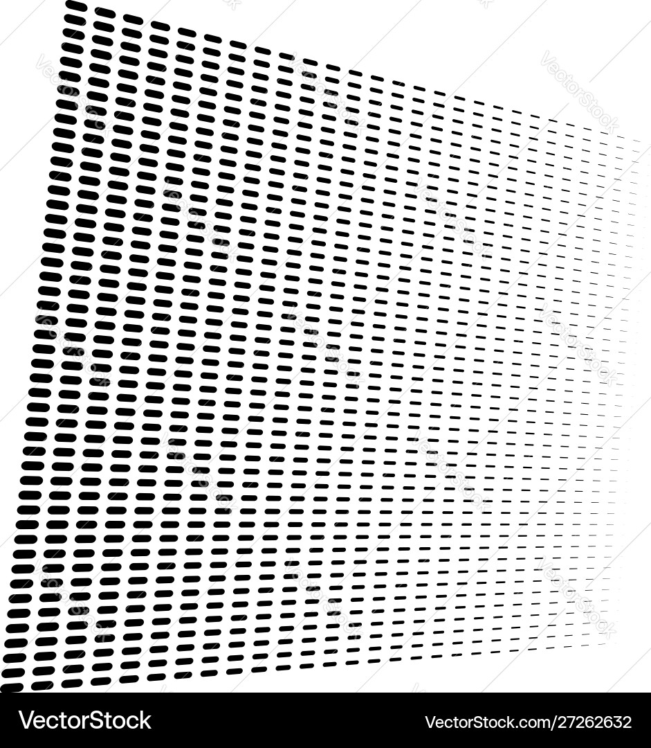 3d segmented dashed lines geometric pattern 3d segmented dashed lines geometric pattern Vector Image