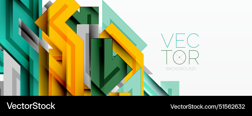 Dynamic lines geometric background Dynamic lines geometric background vector image