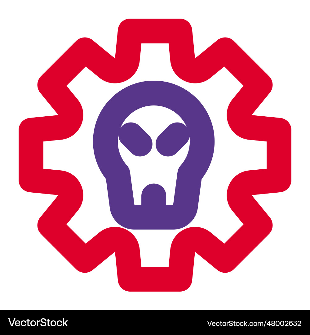 Hacking an act of intervening programming Vector Image
