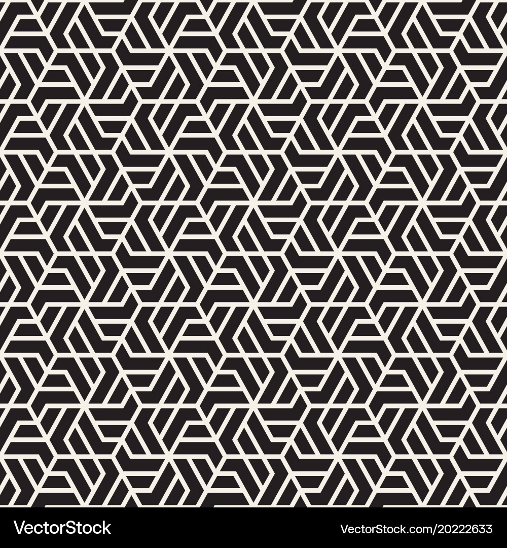 Modern Geometric Lattice Pattern Vector Image