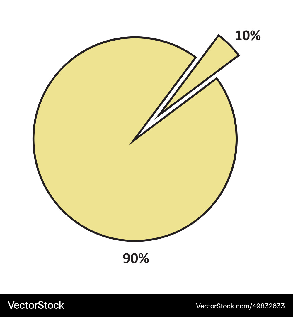 Polygon and histogram icon Vector Image