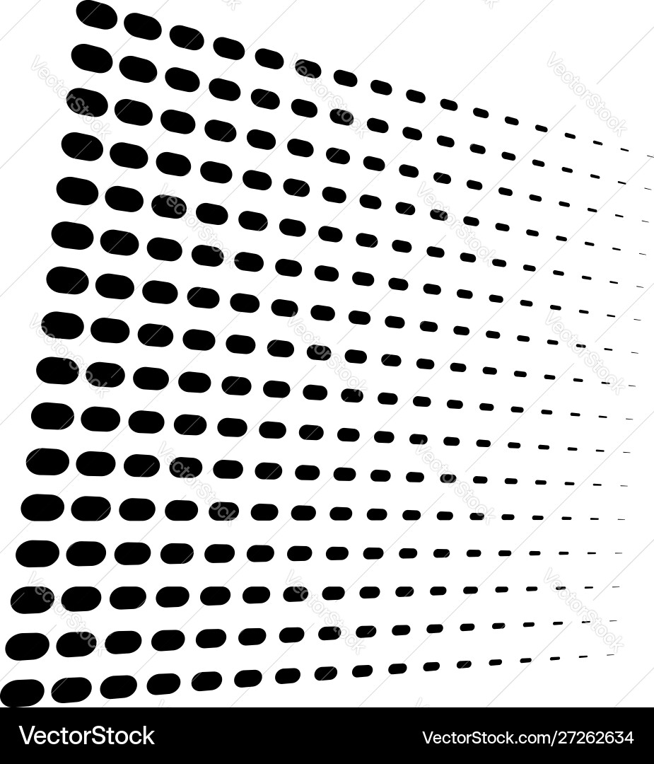 3d segmented dashed lines geometric pattern 3d segmented dashed lines geometric pattern Vector Image