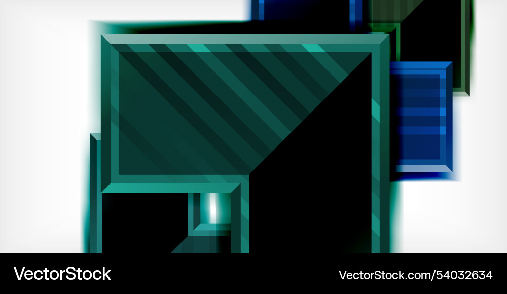 Arrow symbols created with 3d effects and line Vector Image