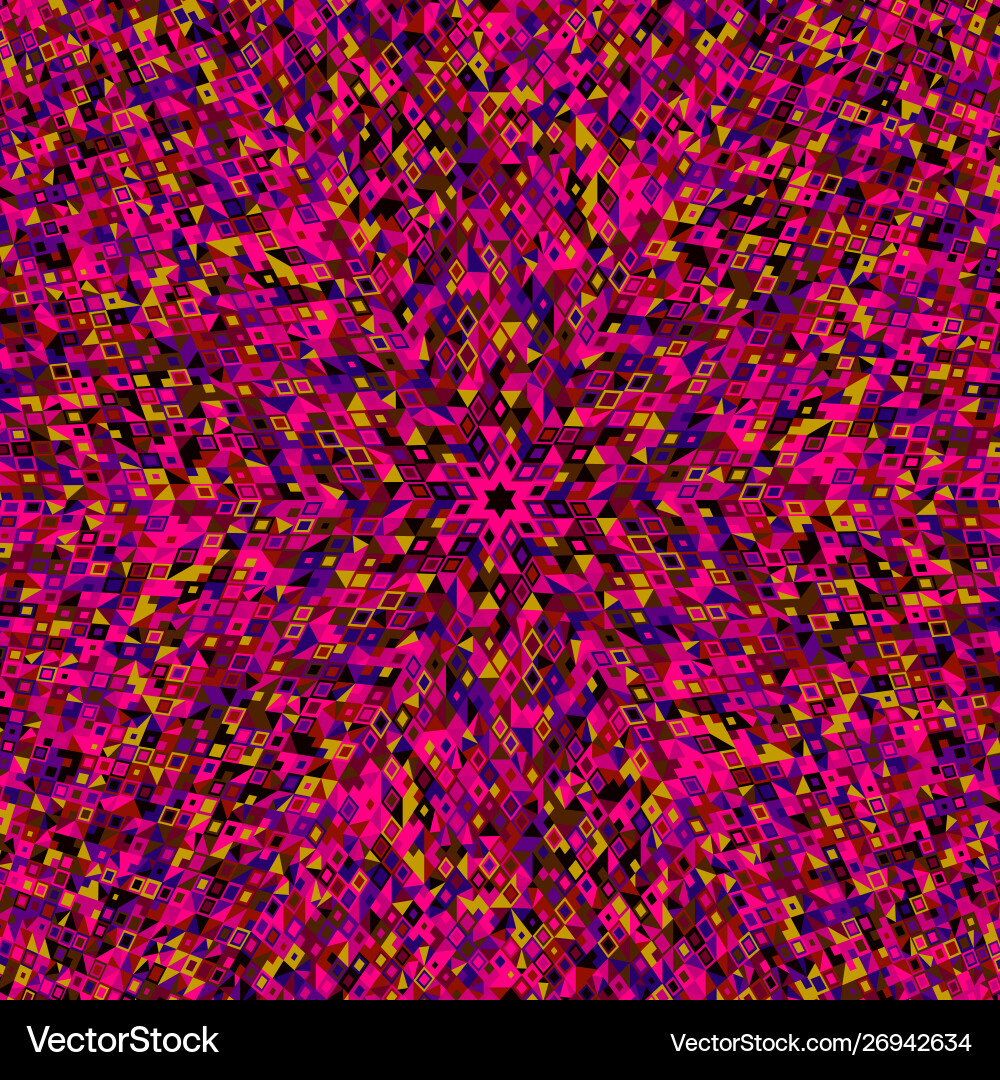 Circular mosaic pattern background - colorful Circular mosaic pattern background - colorful vector image