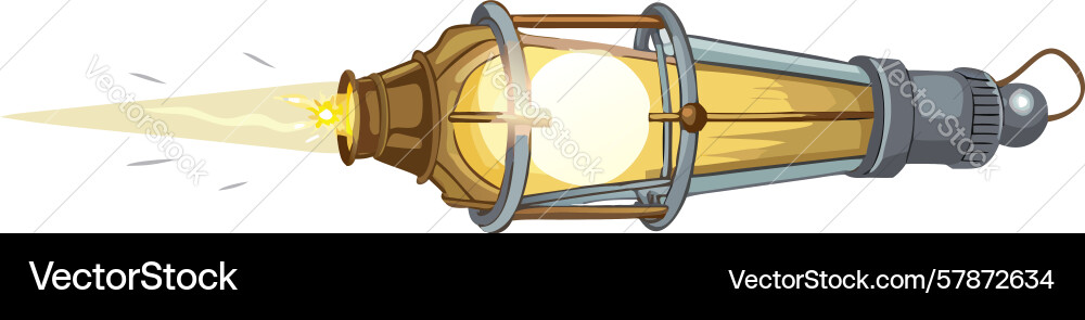 Old fashioned lantern light design generative ai Vector Image
