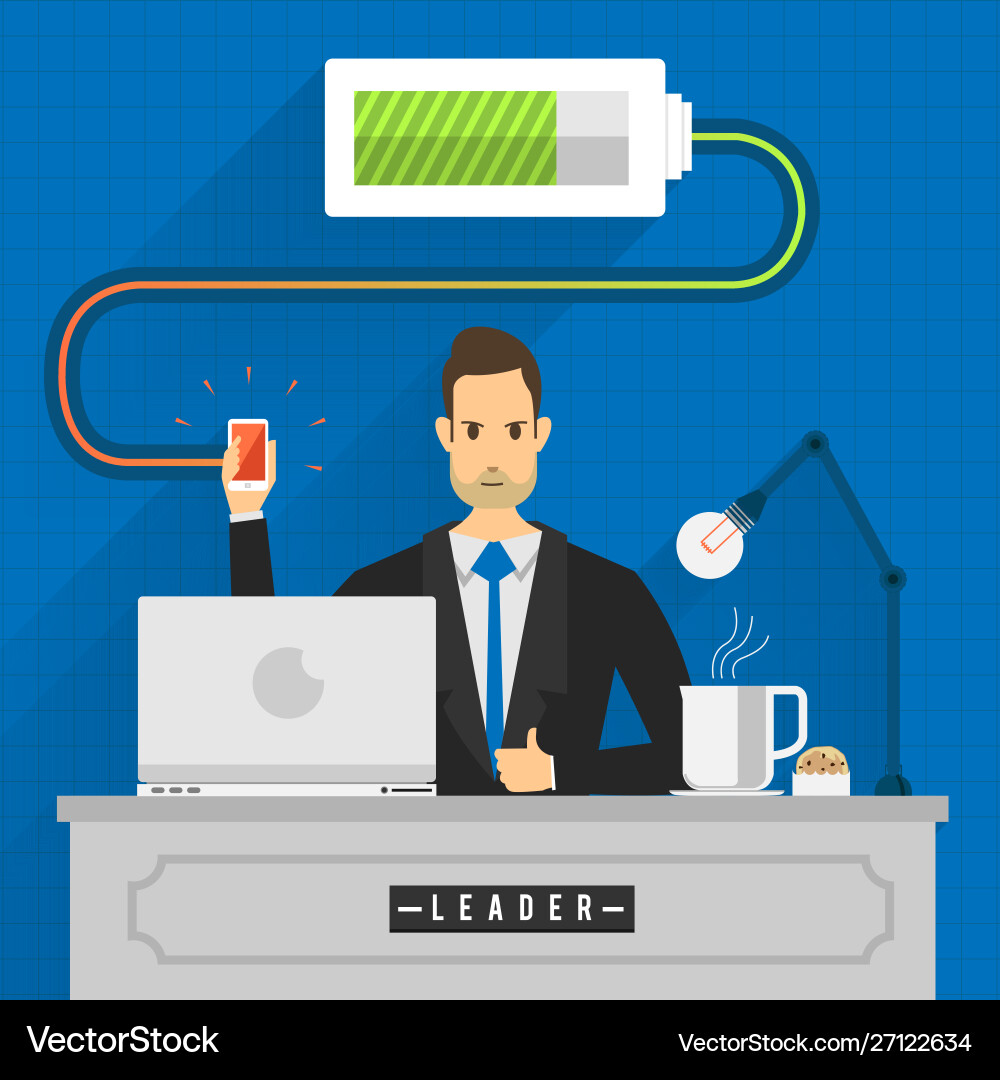 Poer brain inside thinking about digital marketing Poer brain inside thinking about digital marketing vector image