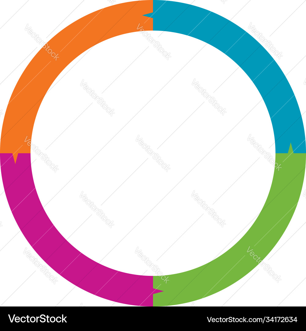 Segmentkreise von 2 bis 20 Teilen rund Segmentkreise von 2 bis 20 Teilen rund vektorbild