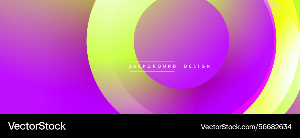 Vibrant abstract background overlapping circles Vibrant abstract background overlapping circles vector image