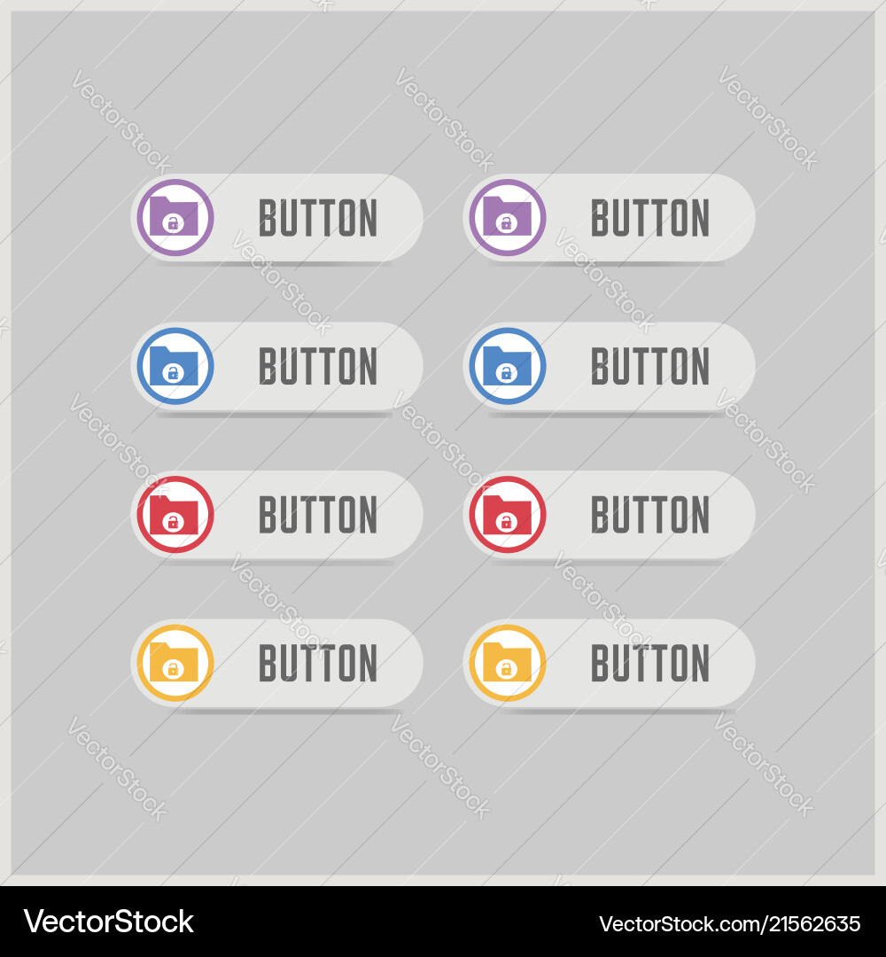 Computer folder icon vector image