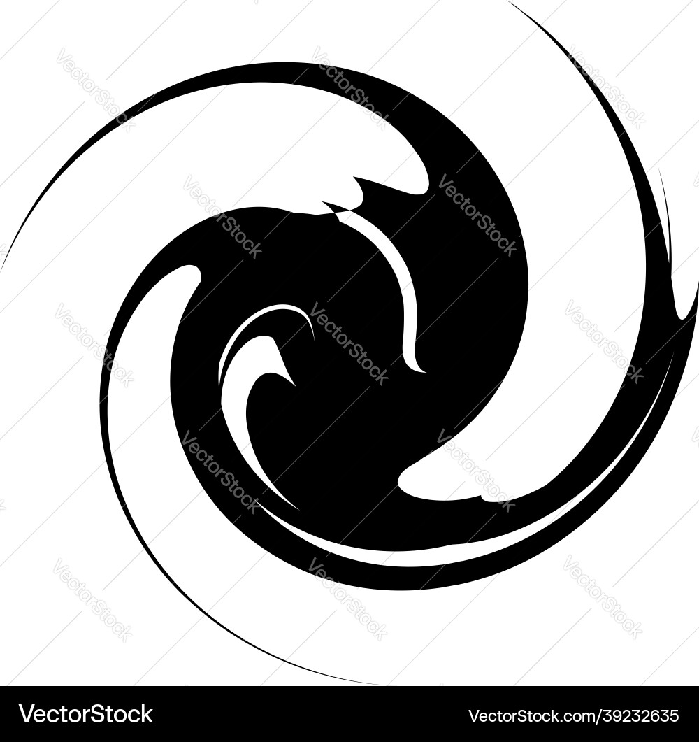 Curl spiral swirl volute helix circular twirl Curl spiral swirl volute helix circular twirl Vector Image