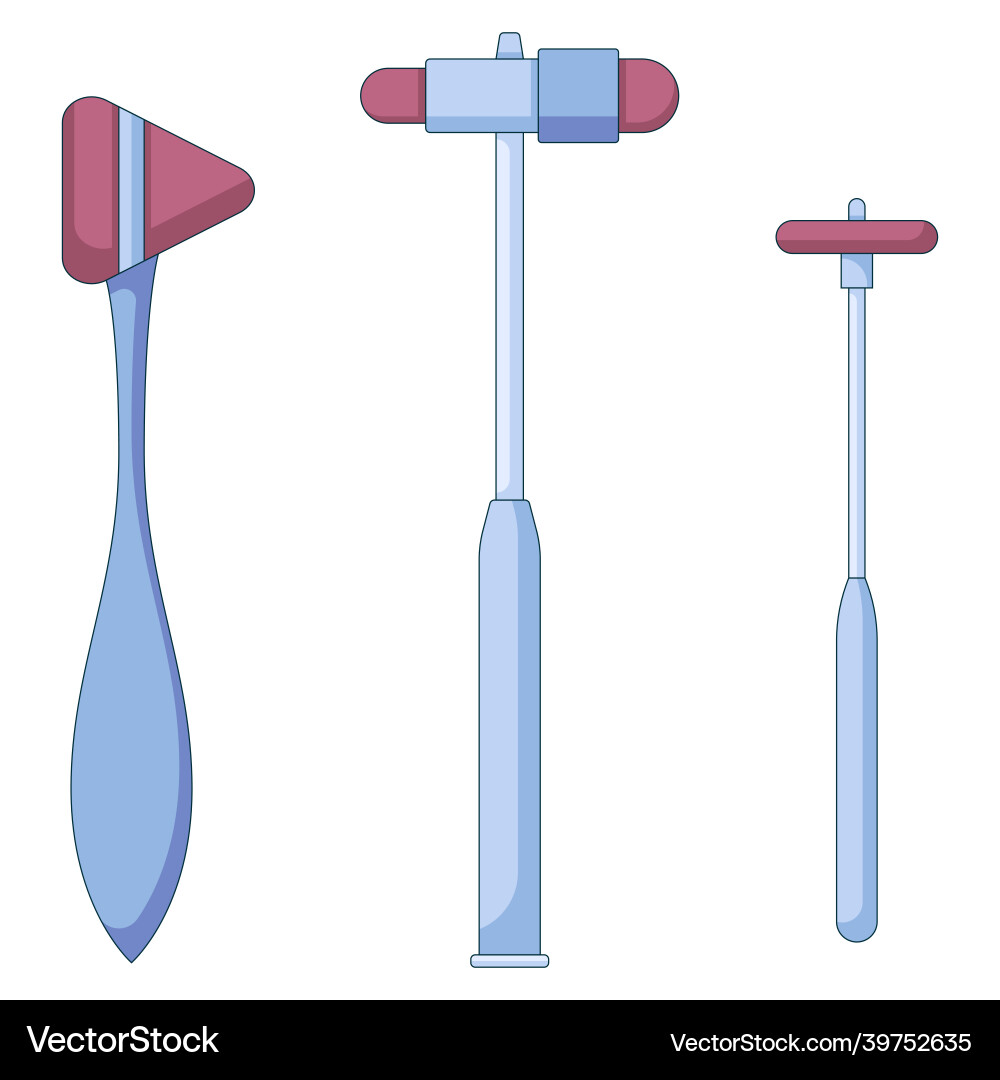 Different hammers for checking reflexes from Different hammers for checking reflexes from Vector Image
