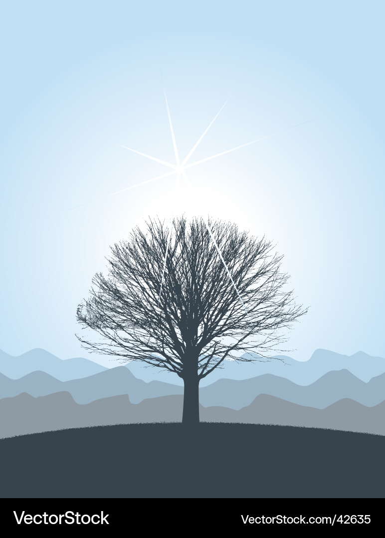 Tree vector image