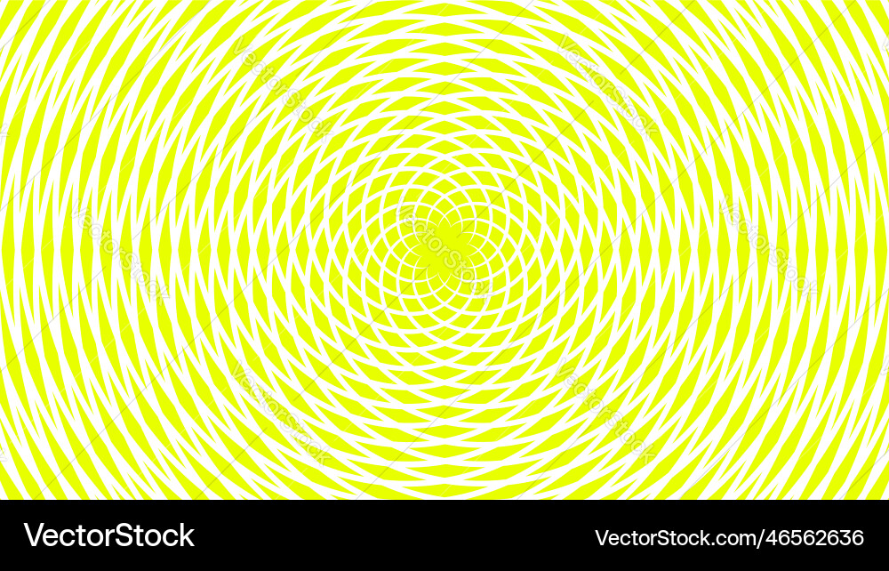 Abstract background with geometric radial pattern vector image