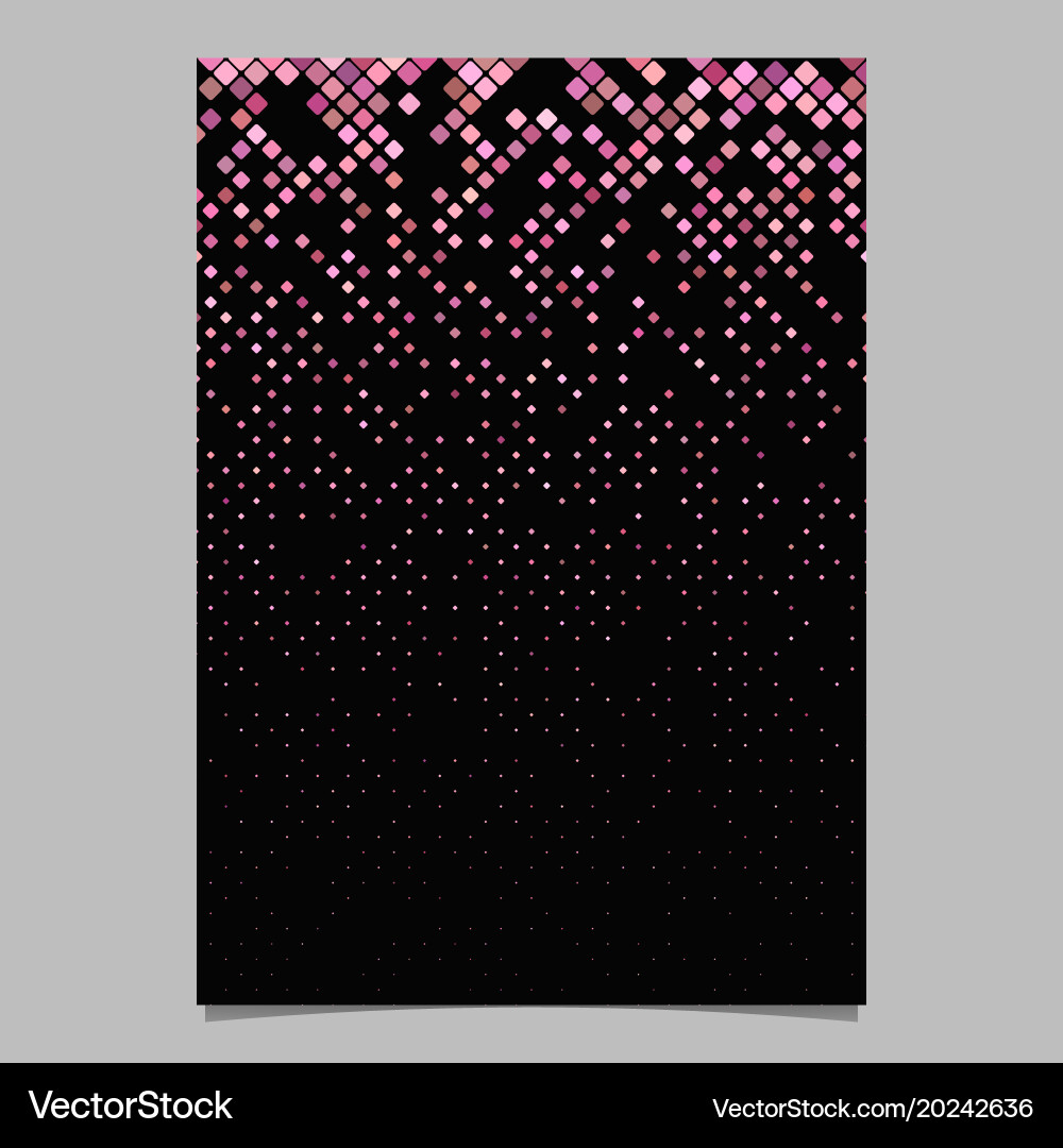 Abstract diagonal square pattern background vector image