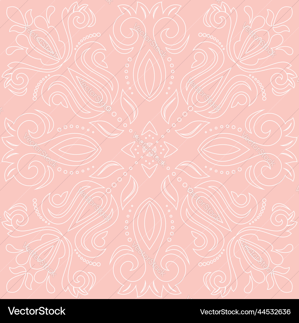 Classic fine pattern with various Vector Image